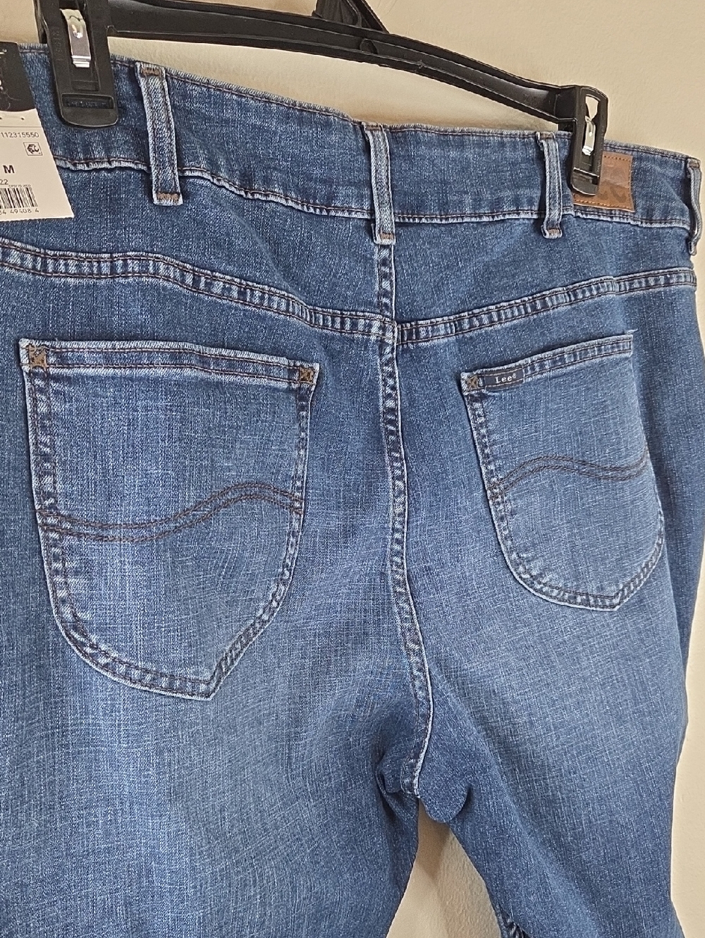 Lee Womans Midrise Regular Fit Capri STRETCH DENIM 24W NWT - Picture 5 of 16